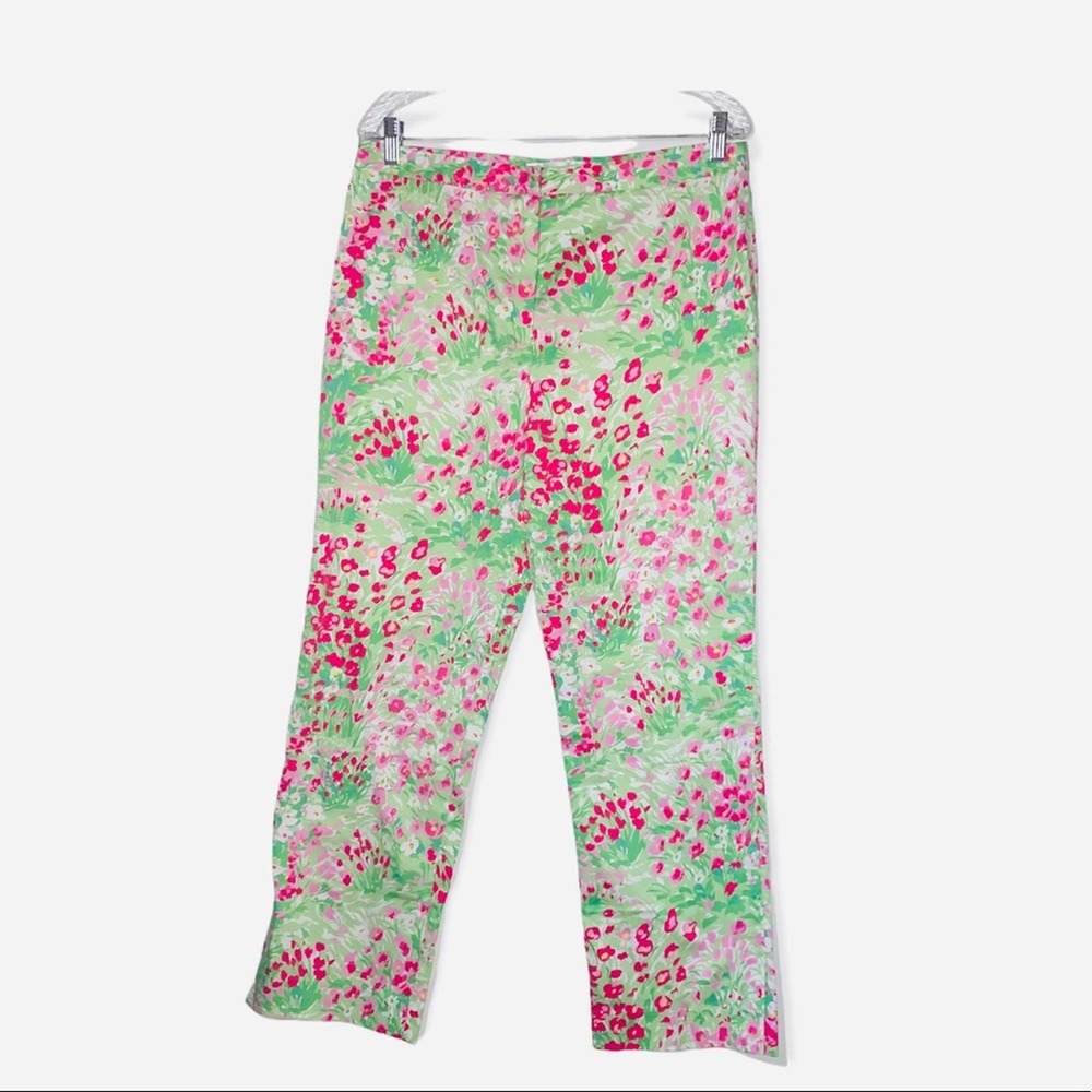 Rafael  Floral Ankle Crop Pants Size 12